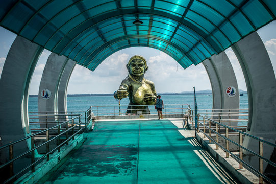 Landmark Statue On Koh Samet