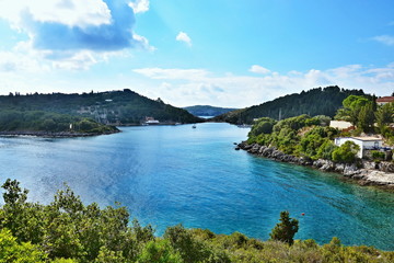 Fototapeta premium Greece,island Paxos-view of the Moggonisi