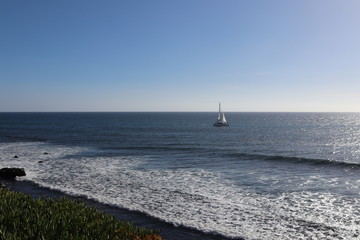 Segelboot vor Gran Canaria