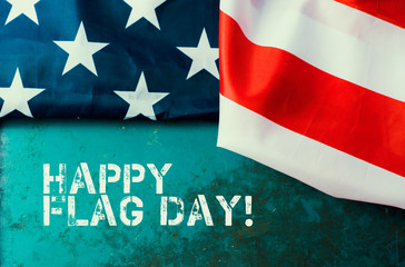 american flag and text - happy flag day
