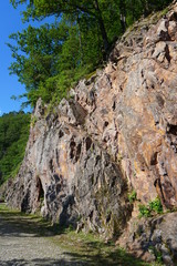 Granit Klettern im Schwarzwald