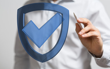 security data code digital in hand