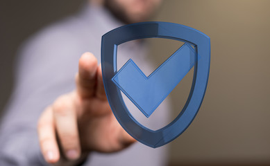 security data code digital in hand
