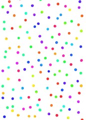 abstract watercolor dots background illustration