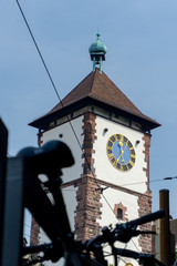 Freiburg Schwabentor Turmspitze Freiburg