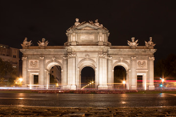 Porta Alcala Notturna - Madrid