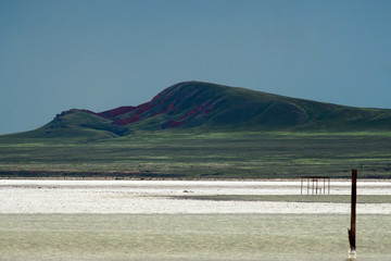 salt lake Baskunchak Astrakhan region