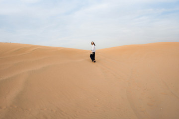 Fototapeta na wymiar Dubai Dunes
