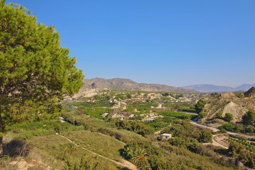 Fototapeta na wymiar Villanueva del Río Segura, Murcia, España
