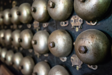 Vintage Switchboard Operator Desk Bells