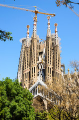 Barcelona, basílica de la Sagrada Familia