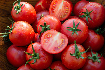 Tomatoes in a bown
