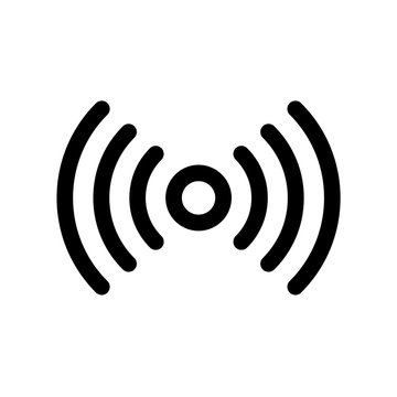 Network signal icon flat vector illustration design