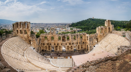 Herodes Atticus amphitheater at the Acropolis 