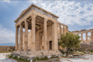 The Parthenon on the Acropolis in Athens