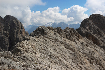 view of mountains