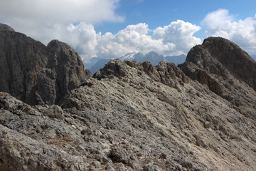 Fototapeta premium mountains and blue sky