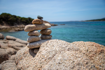 Emplimenent galets zen corse