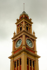 Beautiful baroque colonial European influenced clock in Brazil
