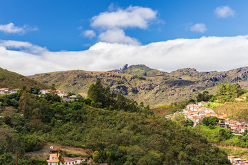 Fototapeta na wymiar city ​​landscape Ouro Preto, Brazil - MG, historic Brazilian city.