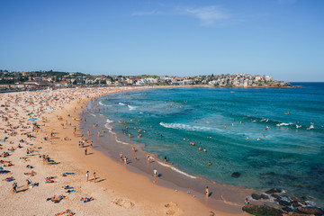 Fototapeta na wymiar Bondi Beach in Australia