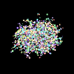 glitter iridescent rainbow