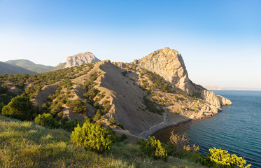 Sudak, New Light, Crimea nature landmark