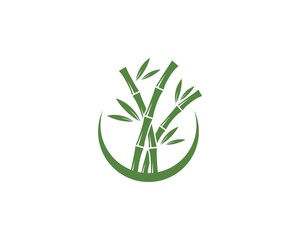Bamboo logo vector