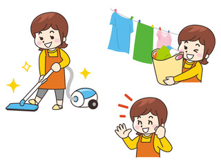 主婦のお仕事いろいろ