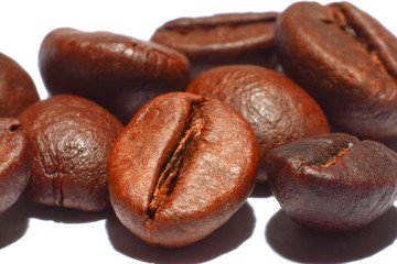 Coffee beans roasted - image