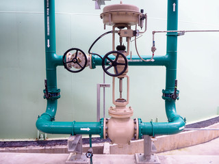 Control valve for control flow and pressure of process condition such water, steam and gas which...