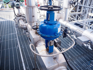 Control valve for control flow and pressure of process condition such water, steam and gas which...