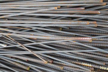 Rebar rods for reinforcing concrete