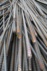 Rebar rods for reinforcing concrete