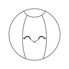 beach balloon plastic toy kawaii