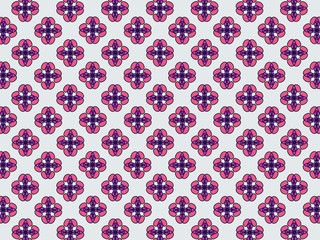 seamless pattern with flowers