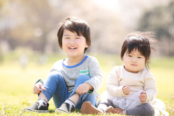 笑顔の子供たち
