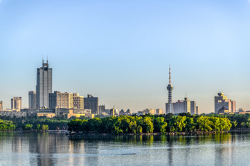 Obraz premium Changchun Nanhu Park Landscape