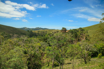 landscape in mountains