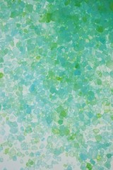 Blue sea salt  macro background. Sea salt with algae extract. Sea salt with an extract of medicinal herbs.