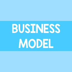 Writing note showing Business Model. Business photo showcasing Identifying revenue sources Plan on how to make profit Square rectangle paper sheet loaded with full creation of pattern theme.
