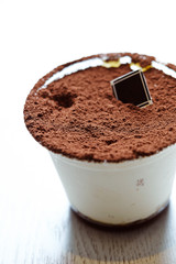 Tiramisu, coffee flavored Italian dessert