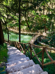 Obraz premium historic park in Rodos