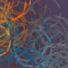 Digital backdrop. Abstract texture. Colorful pattern.