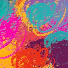 Colorful texture. 2d illustration. Digital backdrop.