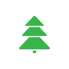 Pine tree icon graphic design template vector illustration