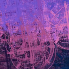 Colorful texture. 2d illustration. Digital backdrop.