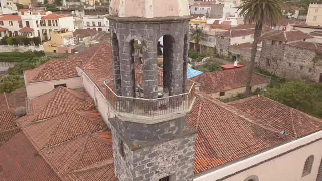 Iglesia Santo Domingo tenerife airvideo