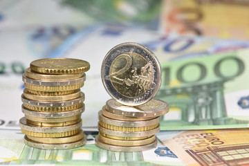 argent euro monnaie change echange finances BCE