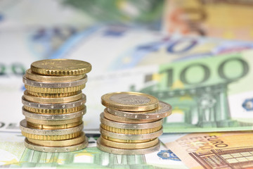 argent euro monnaie change echange finances BCE